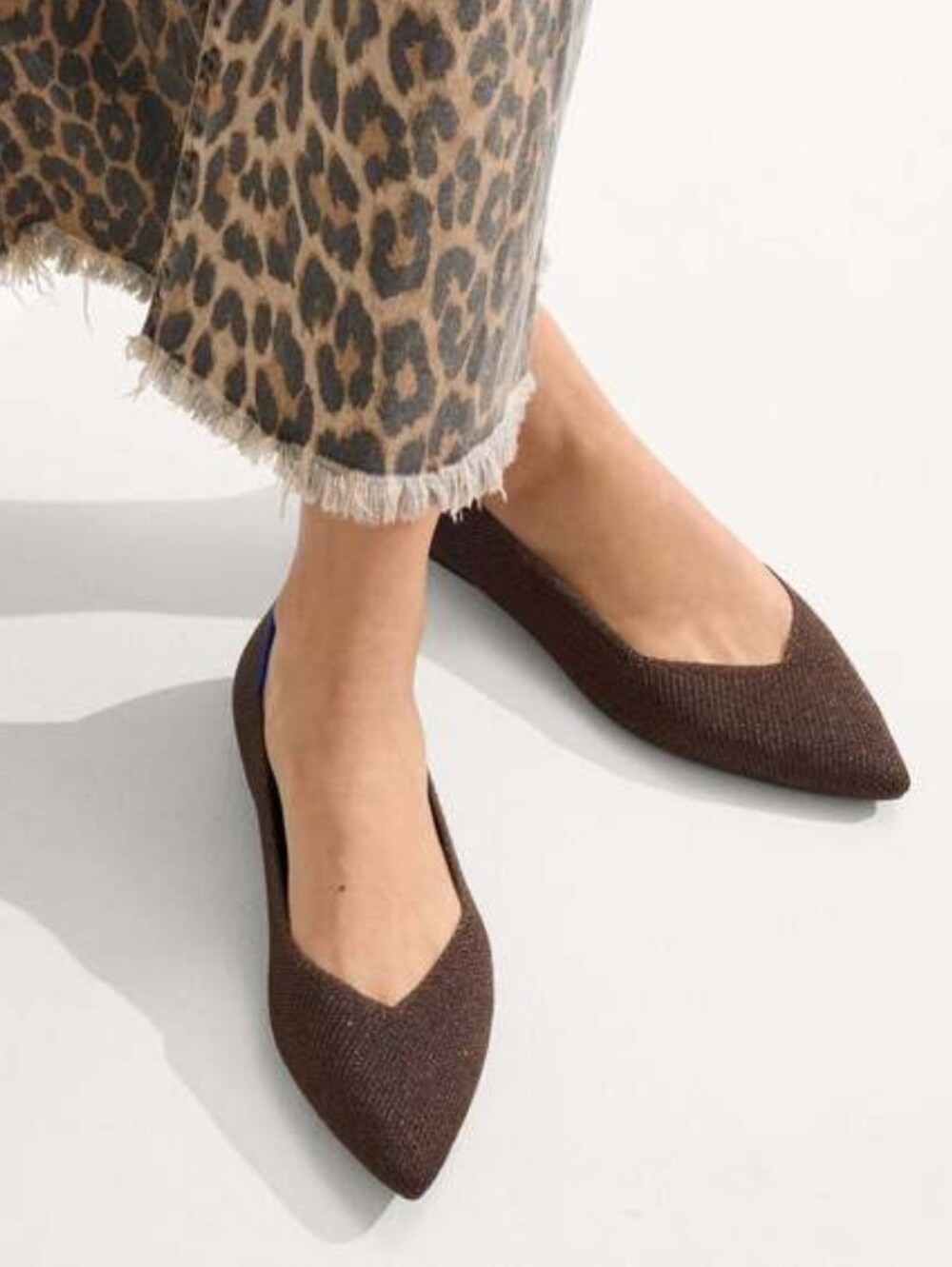 Rothy's Shoes, Truffle Brown, Points Size 11